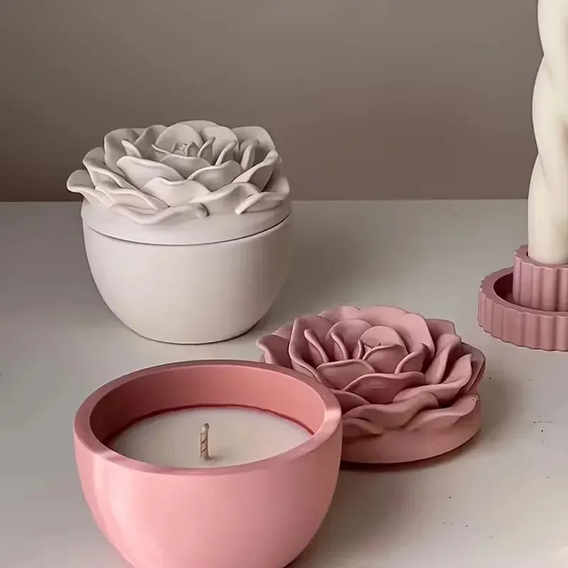 แม่พิมพ์ซิลิโคนคุณภาพสูงสำหรับ - Candle Making Jars With Lids บทวิจารณ์และราคา