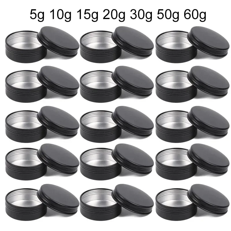 50Pcs สีดำเทียนพร้อมฝาปิดขายส่ - Tin Container Lid บทวิจารณ์และราคา