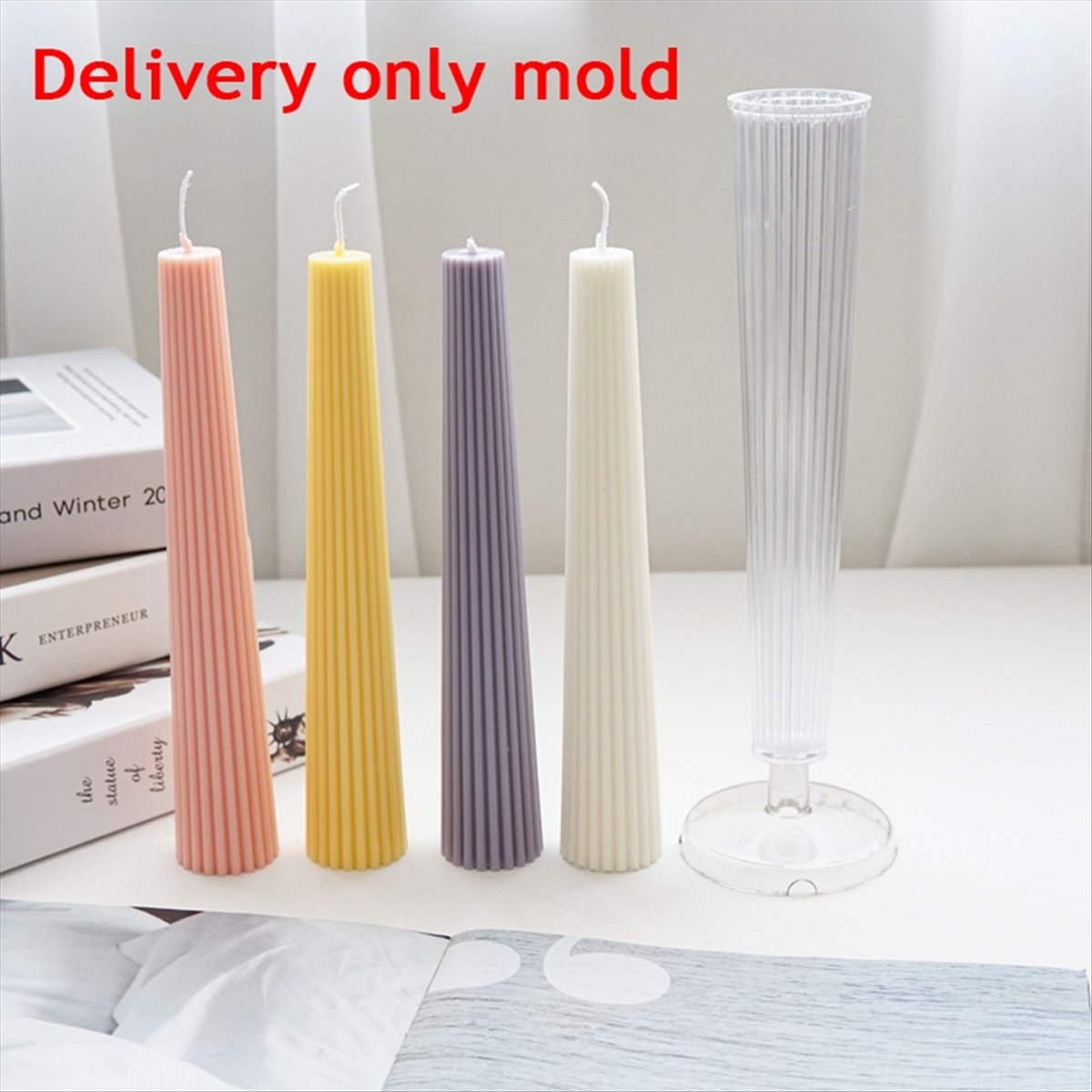 ชุดแม่พิมพ์เทียนหอมทรงเสาลายทา - Candle Making Kits บทวิจารณ์และราคา