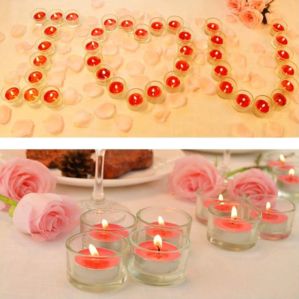 ที่ใส่เทียนทีไลท์แก้วใส ใช้สำห - Candle Making Jars With Lids บทวิจารณ์และราคา
