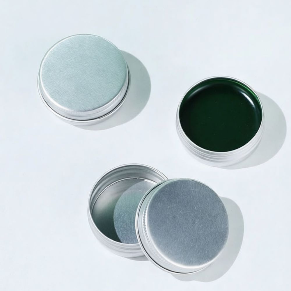 กระปุกครีมโลหะทรงกลม ทำจากอะลู - Tin Container Lid บทวิจารณ์และราคา
