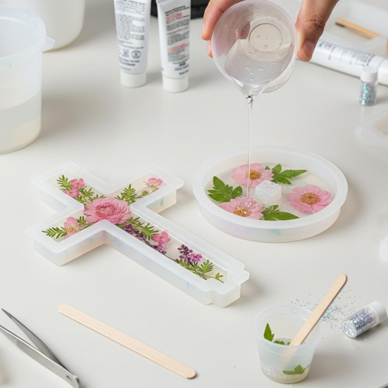 แม่พิมพ์ซิลิโคนสองชิ้นพร้อมฐาน - Candle Making Tutorial บทวิจารณ์และราคา