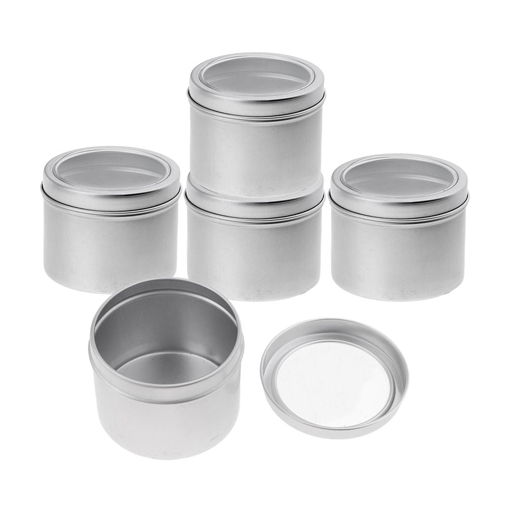 กระปุกเครื่องสำอางเปล่า กระป๋อ - Tin Container Lid บทวิจารณ์และราคา